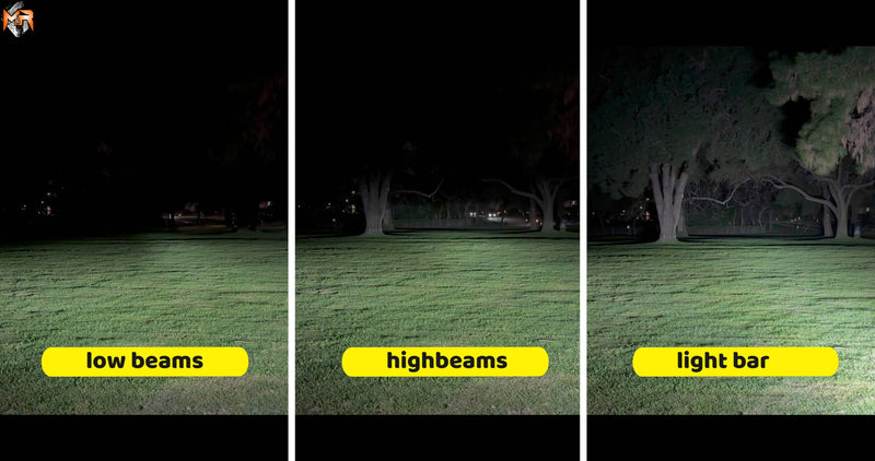 Tesla Cybertruck 40in Light Bar - Slim light output 1