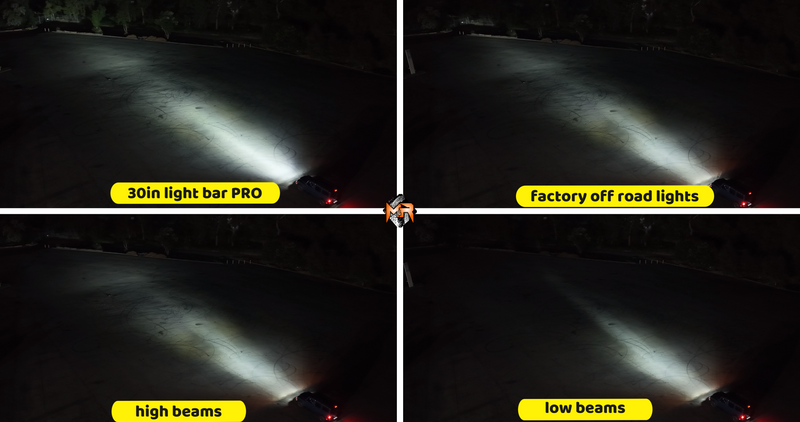 2024+ Ineos Grenadier 30in Light Bar light output 2