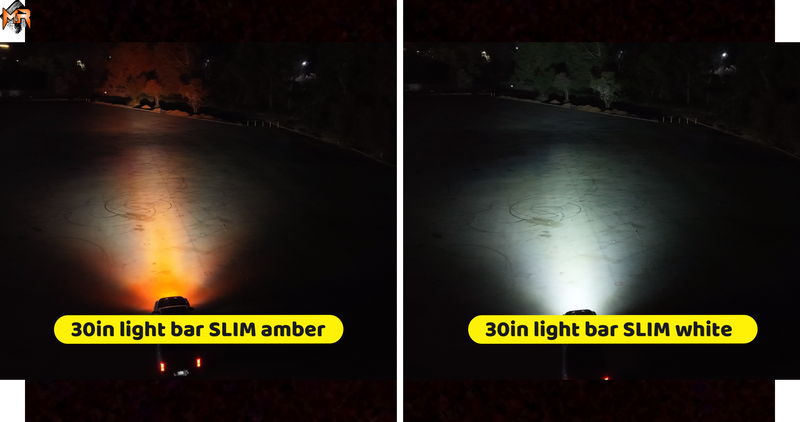 2024+ Ford Ranger 30in Light Bar SLIM light output 5