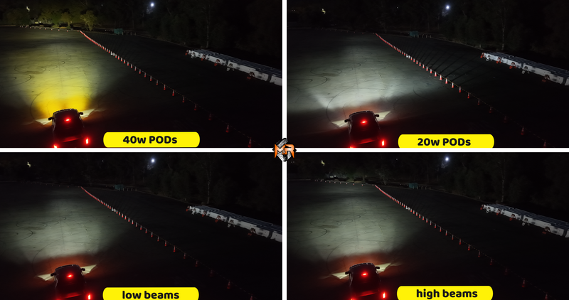 2023+ Ford Super Duty F250/F350/F450 Fog Light Kit light output 8