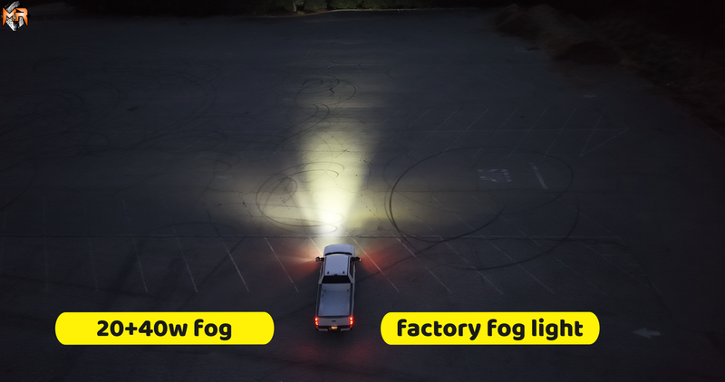 2023+ Ford Super Duty F250/F350/F450 Fog Light Kit light output 5