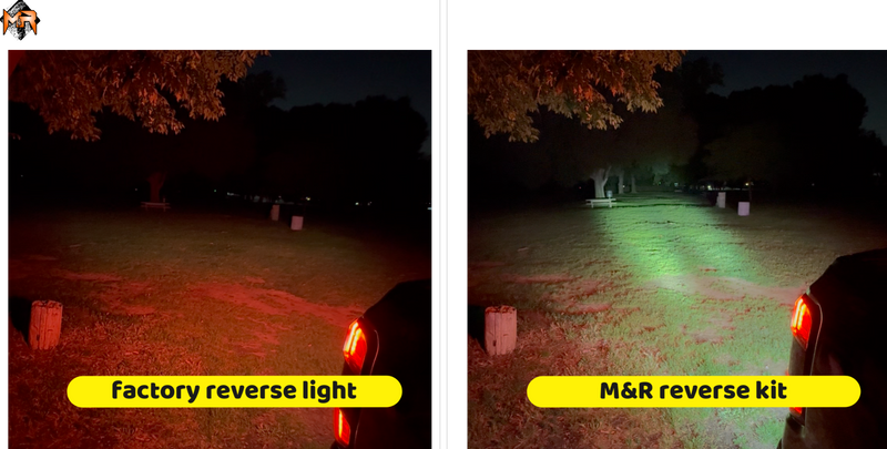 2024+ Ford Ranger Raptor Reverse Light light output 1