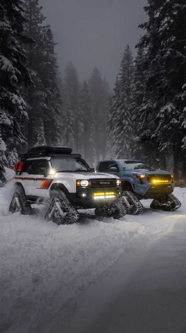 Toyota's Snowhunter Concepts Hit SEMA 2026 — and M&R Already Lights Up 4 of the 5