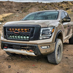 2017+ Nissan Titan Dual 30s Light Bars.