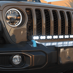 Jeep Wrangler JL light bar 30in combo pattern LED on 2017+ JL model fits 2017-2024 Wrangler JL