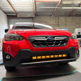 red 2018 subaru crosstrek gen 2 light bar