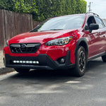 red 2021 subaru crosstrek gen 2 light bar
