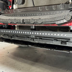 upclose light bar on lower grille on subaru crosstrek gen 2