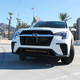 Subaru Ascent SLIM light bar installed on the front of a 2019-2026 Subaru Ascent, bolt-on kit