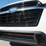 Subaru Ascent LightBar 2019+ Slim on front grille, modern bolt-on light bar for Subaru Ascent models 2019-2026