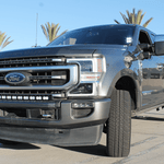 Ford Super Duty light bar on 2020-2022 Ford Super Duty F250/350/450 truck
