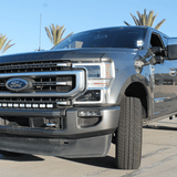 Ford Super Duty light bar on 2020-2022 Ford Super Duty F250/350/450 truck