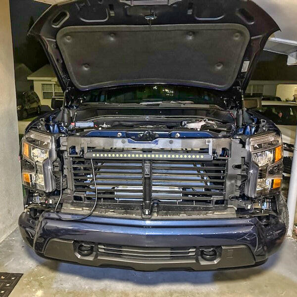 2020 2021 2022 2023 black Chevrolet Silverado 2500/3500HD one30in Light Bar M&R Automotive