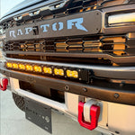 Ford Bronco Raptor 30in Light Bar on front bumper with Raptor badge