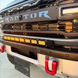 Ford Bronco Raptor 30in Light Bar on front bumper with Raptor badge