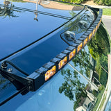 hummer ev roof mount led light bar amber drl