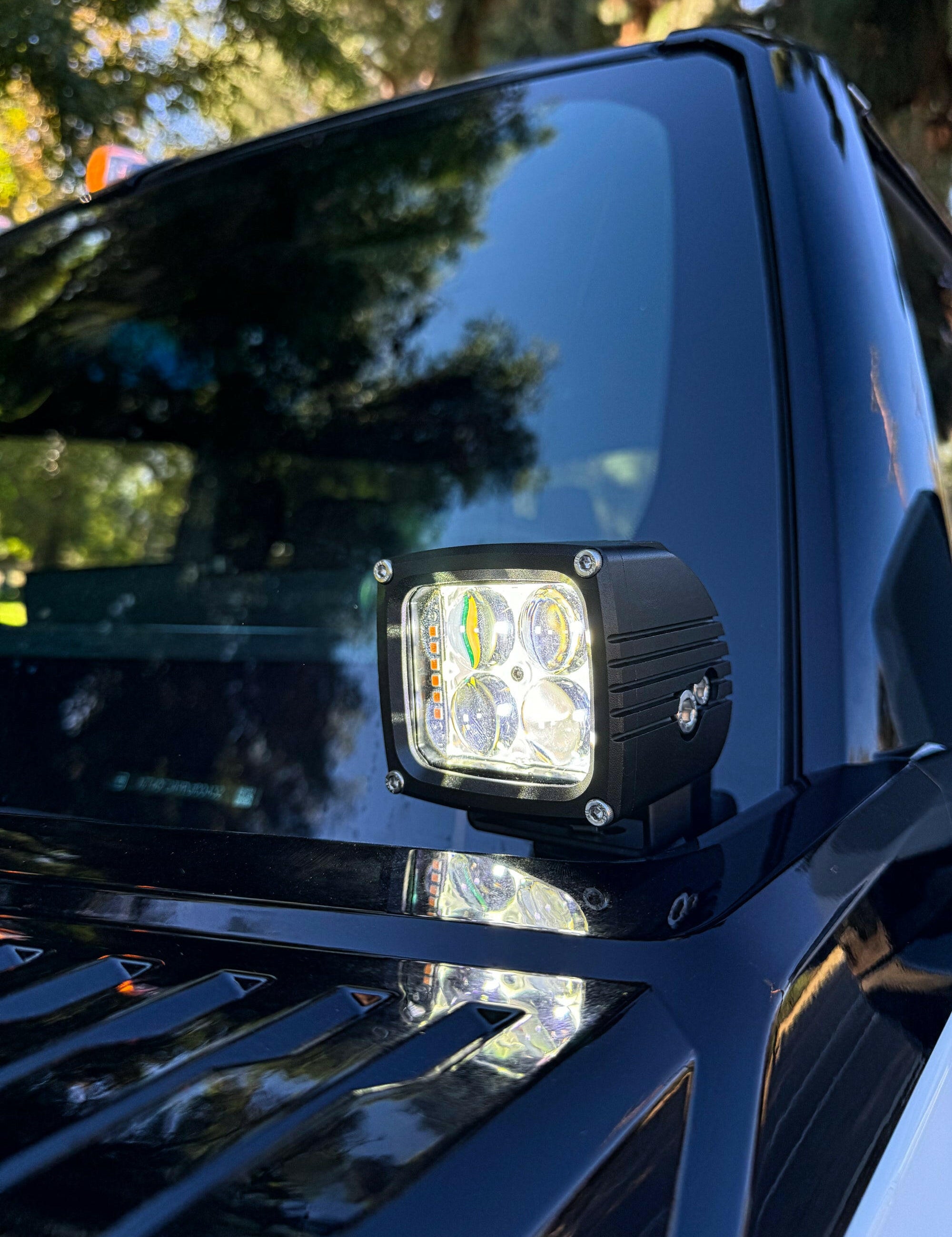 2022+ Hummer EV Hood Mount Ditch Lights