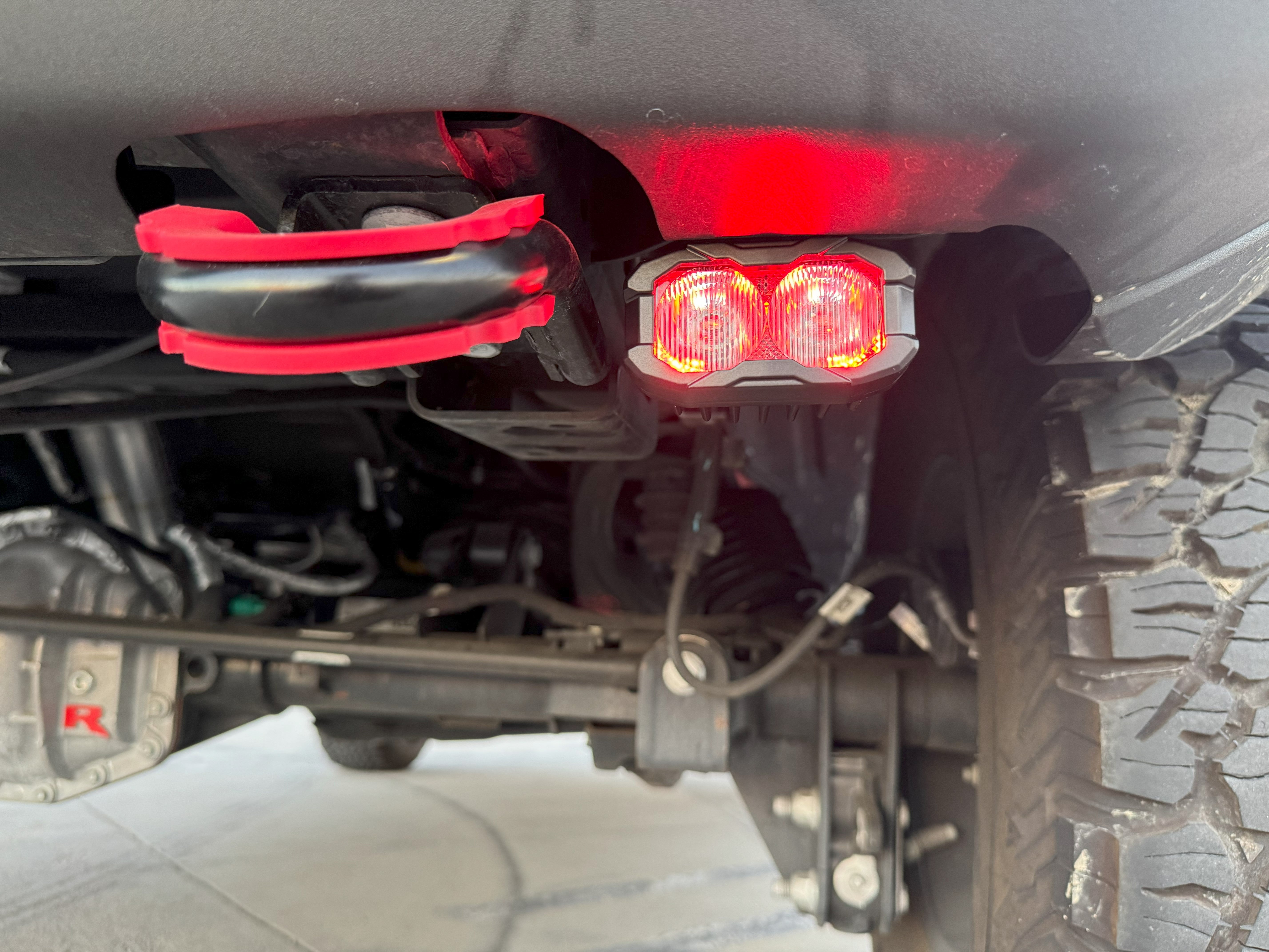 2023+ Ford Super Duty F250/F350/F450 LED reverse light kit, paired rear LED pods