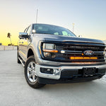 2024+ Ford F150 Dual 30in Light Bars - Bolt-on Ford F-150 with grille removal required, fits 2024 2025 2026 models