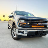 2024+ Ford F150 Dual 30in Light Bars - Bolt-on Ford F-150 with grille removal required, fits 2024 2025 2026 models