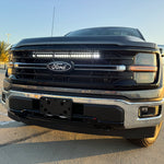 2024+ Ford F150 30in LightBar, bolt-on upgrade with no cutting, grille removal required