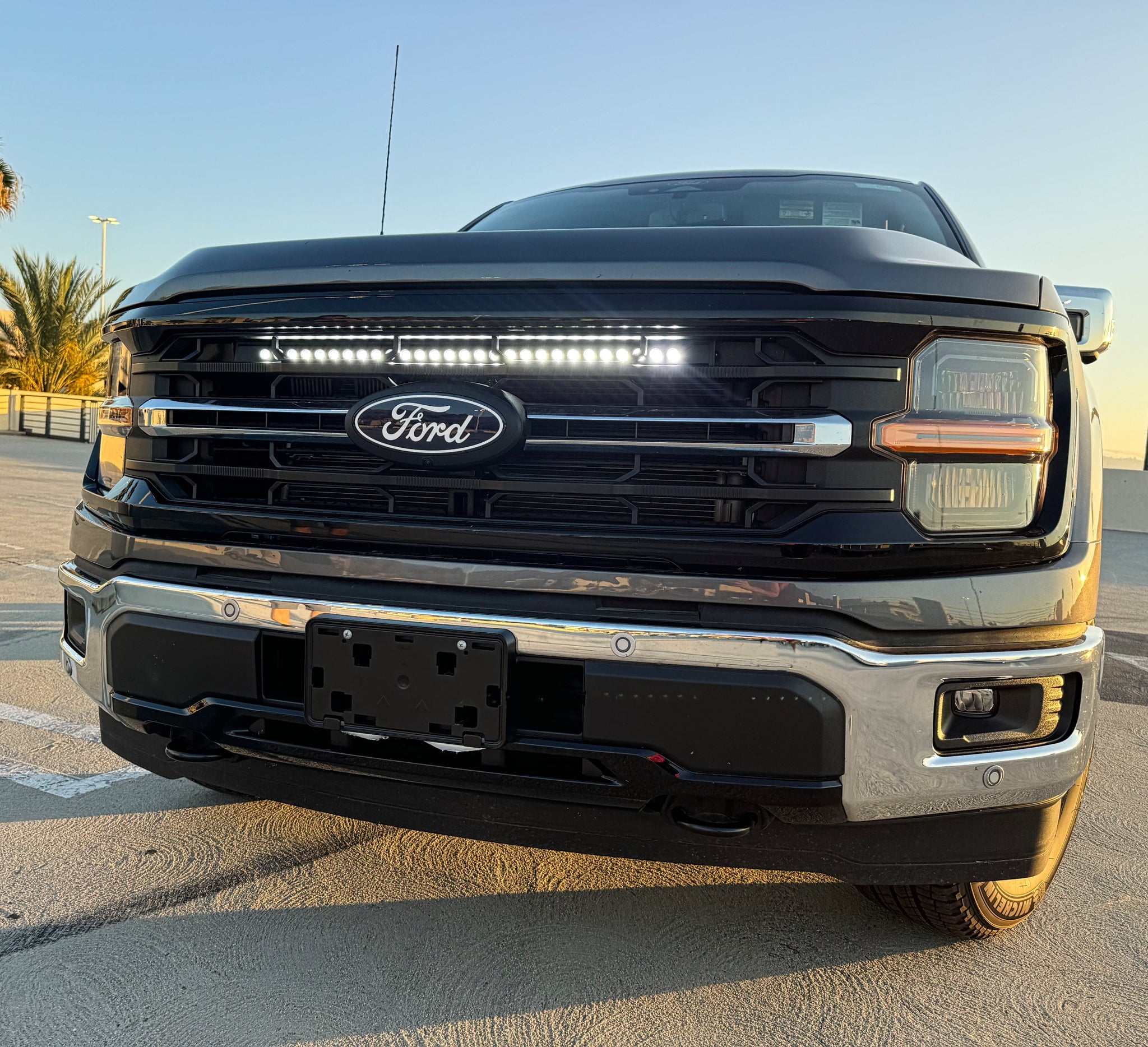 2024+ Ford F150 LightBar - Bolt-on Upgrade with No Cutting, Requires Grille Removal | Ford F150 LightBar image