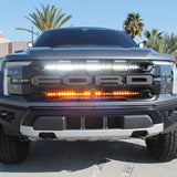 2024+ Ford Raptor grille lightbars Gen 3 Refresh Dual 40s - Slim