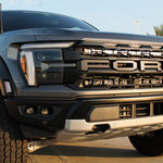 2024+ Ford Raptor lightbar Gen 3 Refresh Single 40in - PRO with MODULAR bumper compatibility and 2024-2026 Gen 3 refresh detail