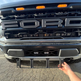 2024+ Ford Raptor Gen 3 Refresh Guard Plate on front bumper - heavy-duty protection for Ford Raptor Gen 3 Refresh (not for 37 and R package)