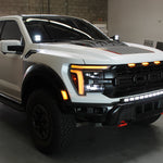 Ford F150 ditch lights on 2024+ F150 with adjustable pod lighting for Ford F150 ditch lights