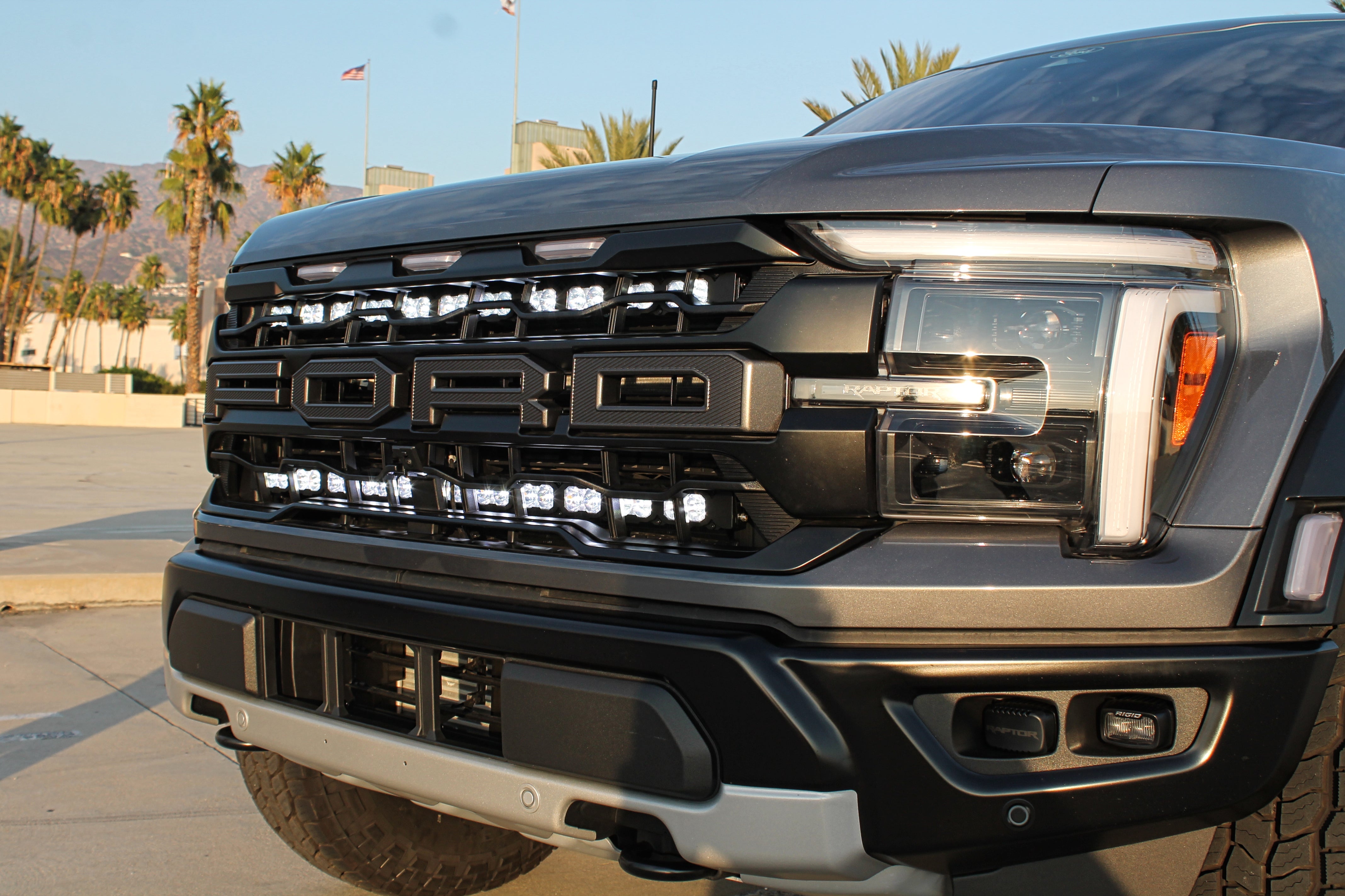 2024+ Ford Raptor light bars Gen 3 Refresh Dual 40s PRO