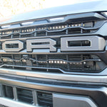 2024+ Ford Raptor grille lightbars Gen 3 Refresh Dual 40s - Slim