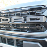 2024+ Ford Raptor grille lightbars Gen 3 Refresh Dual 40s - Slim