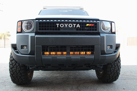 Land Cruiser light bar installed on 2024+ Toyota Land Cruiser front view