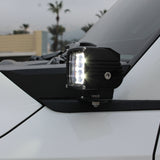 Land Cruiser ditch lights on 2024+ Toyota Land Cruiser with dual color white main LED and amber DRL backglow for Land Cruiser 1958 and Land Cruiser trims