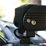 upclose view of ditch lights on 2024 toyota tacoma 