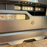 no light behind grille of 2024 toyota tacoma upclose view of light bar