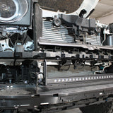 Land Cruiser lightbar front view installed on 2024+ Toyota Land Cruiser with slim profile behind lower grille