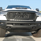 RAM RHO FOG Light Kit 2025+ for RAM 1500 RHO model replaces factory fog lights, bolt-on kit with black powder-coated bracket, no drilling