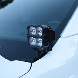 Ford Ranger Ditch Lights PRO pod mounted on a white truck