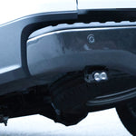 Close-up of the paired LED reverse light pods on a Ford Ranger rear bumper
