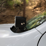 Ford Maverick Ditch Lights dual color LED ditch light mounted on 2025 Ford Maverick hood for XL, XLT, Lariat trims