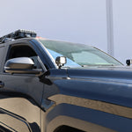 4Runner Ditch lights dual color mounted on 2025 Toyota 4Runner hood for added off-road visibility
