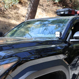 4Runner Ditch lights PRO dual color mounted on 2025 Toyota 4Runner driver side for off-road visibility