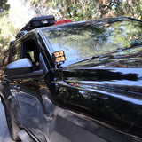 4Runner Ditch lights PRO dual-color LED ditch lights mounted on 2025 Toyota 4Runner driver side for off-road visibility