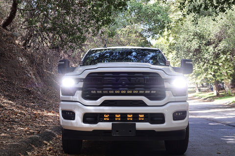 2025+ RAM 2500/3500 HD Lower Grille Light Pods