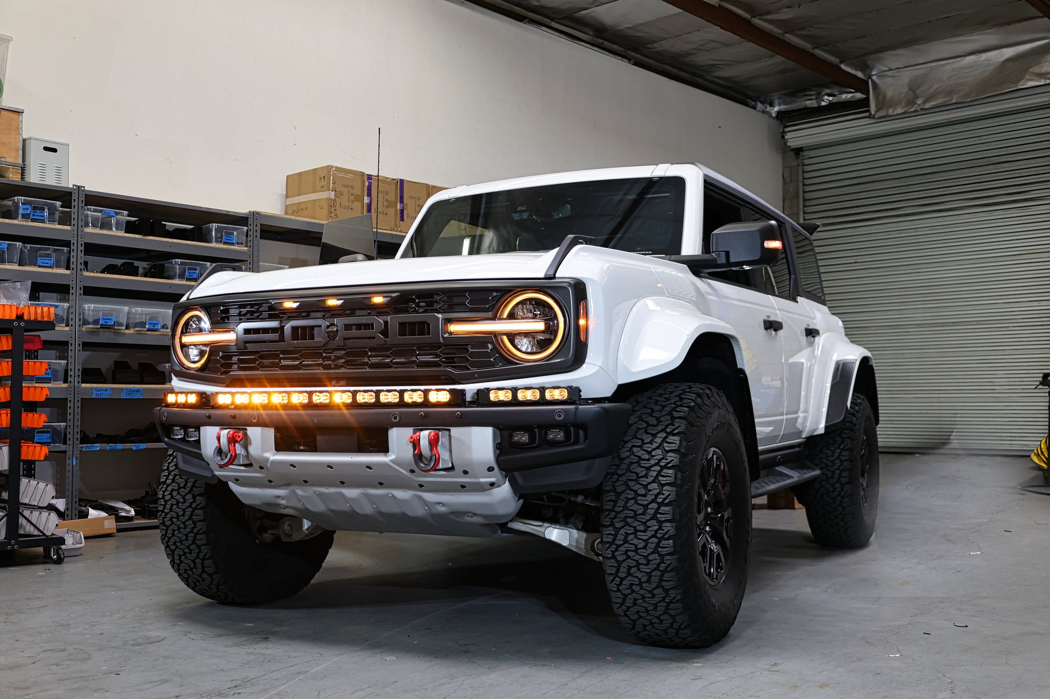 2021+ Ford Bronco Modular Bumper XL Light Bars