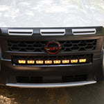 2025+ Nissan Frontier 30in PRO LED light bar, white and amber product image