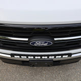 2024+ Ford F150 LightBar installed on the front grille of a Ford F150, showcasing the sleek design and functionality.