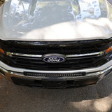2024+ Ford F150 LightBar installed on front of Ford truck, showcasing sleek design and fit.